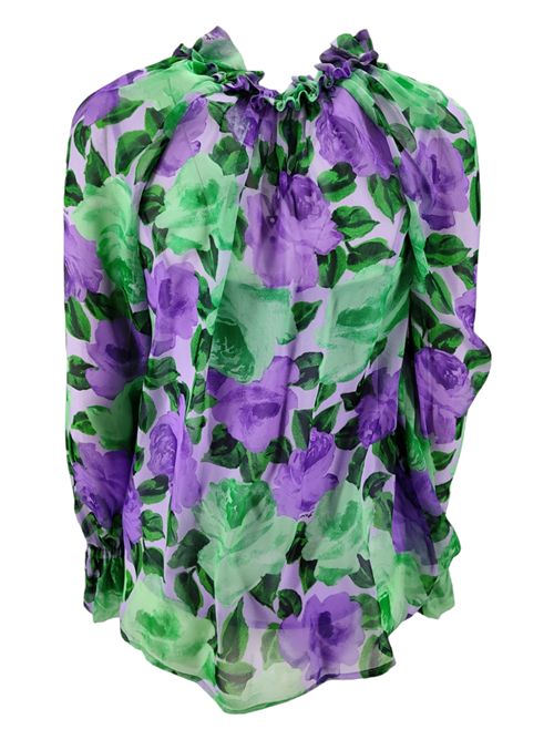 Camicia Verde/viola P.A.R.O.S.H. | SHILOND312408845