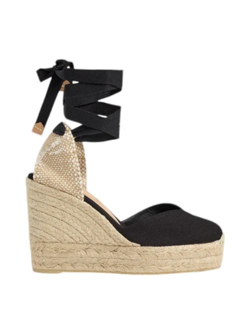 Women's light denim espadrilles Castaner | CHIARA8NERO