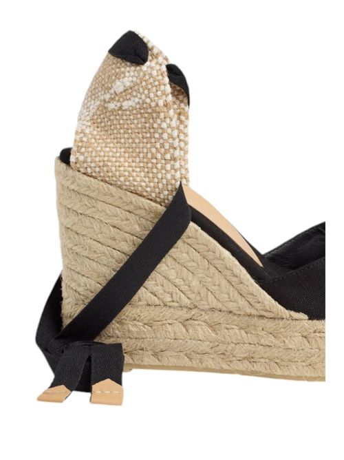 Espadrillas donna chiara nero Castaner | CHIARA8NERO