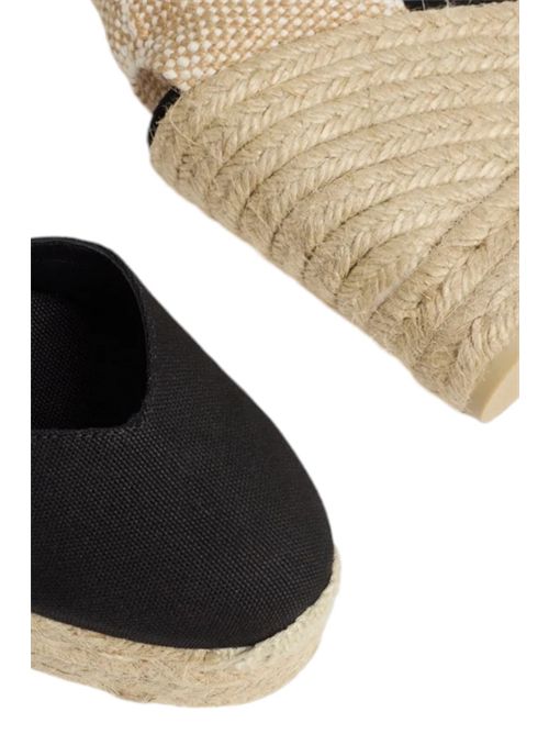 Women's light denim espadrilles Castaner | CHIARA8NERO