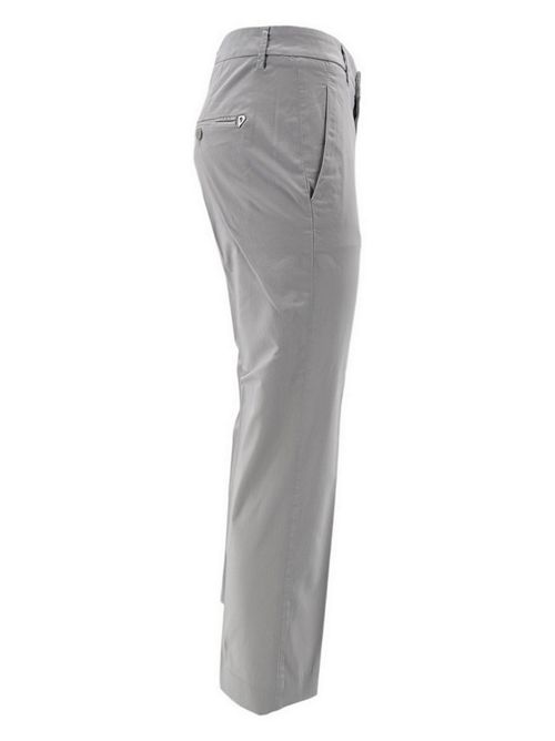 Pantalone donna nima in rasatello di cotone ghiaccio Dondup | DP576Z-RSE036D-PTD904