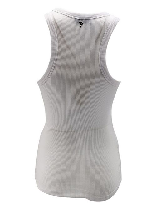 White women's tank top Dondup | S996-JF0346D000