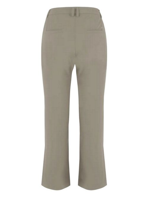 Pantalone donna in jersey tecnico beige Bomboogie | PWMOON-JXP5137