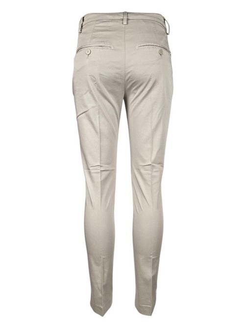 pantalone donna perfect in rasatello sabbia Dondup | DP066-RSE036D010