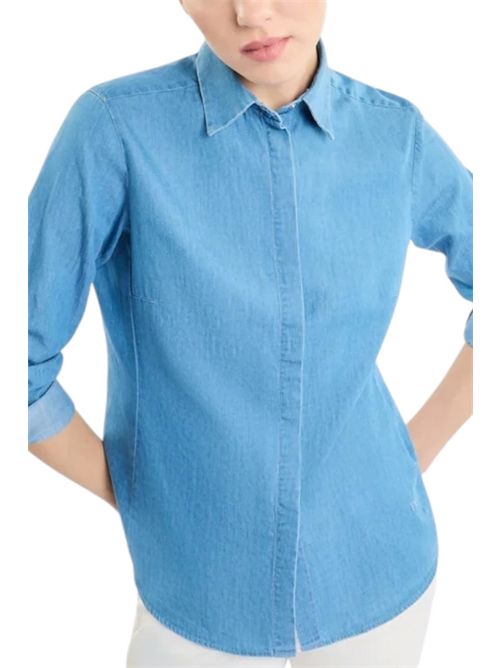 Camicia donna Slim in Denim Fay | NCWA150565LMJPU200