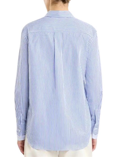 Camicia donna a Righe bianco e blu Fay | NCWA1505680XBIU604