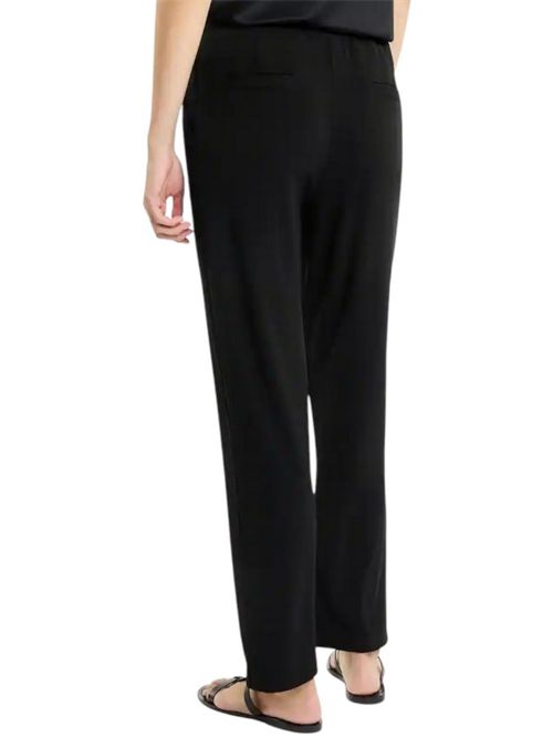 Pantaloni donna in Jersey nero Fay | NTW8850466SXBBB999