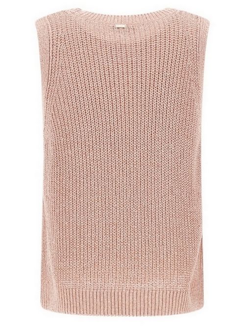 gilet donna in fettuccia rosa Herno | MG000167D-760684002