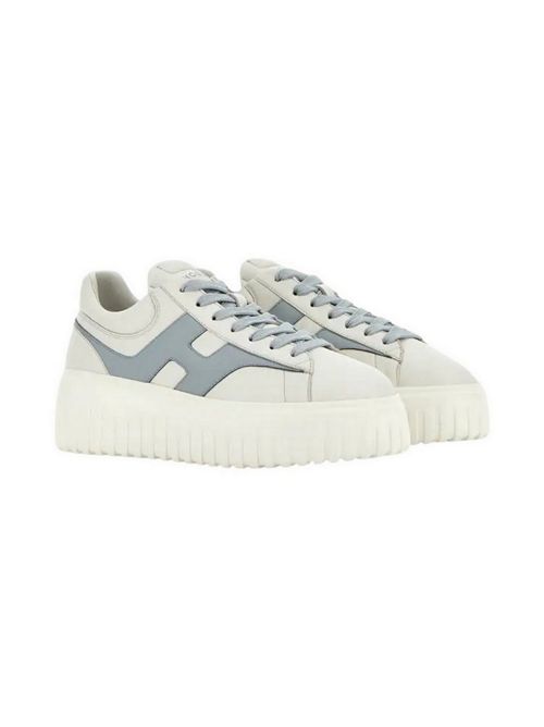 Sneakers donna H-Stripes Azzurro Hogan | HXW6450FE91LE90ZB0