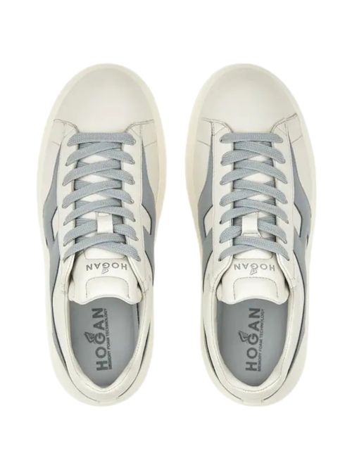 Sneakers donna H-Stripes Azzurro Hogan | HXW6450FE91LE90ZB0