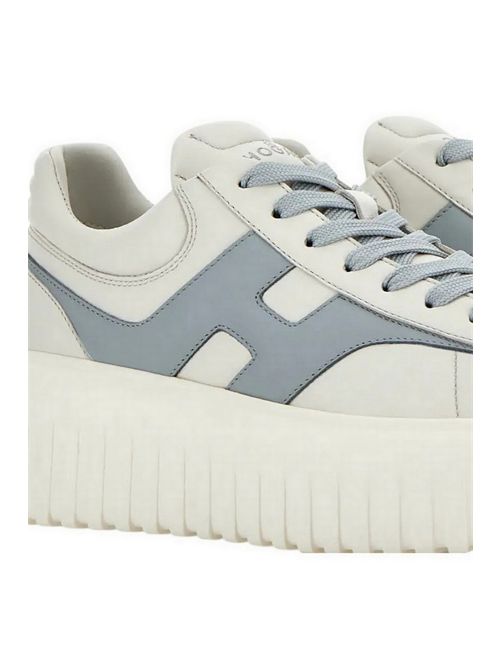 Sneakers donna H-Stripes Azzurro Hogan | HXW6450FE91LE90ZB0