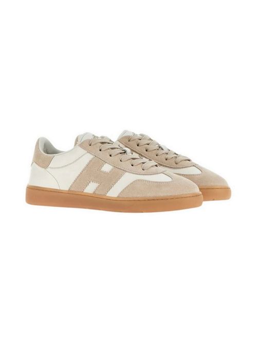 Sneakers donna Cool Avorio e Beige Hogan | HXW6470FB60N1M0CAS