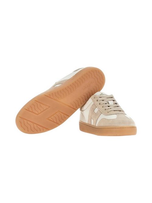 Sneakers donna Cool Avorio e Beige Hogan | HXW6470FB60N1M0CAS