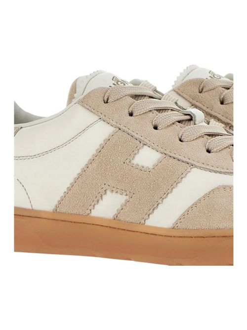 Sneakers donna Cool Avorio e Beige Hogan | HXW6470FB60N1M0CAS