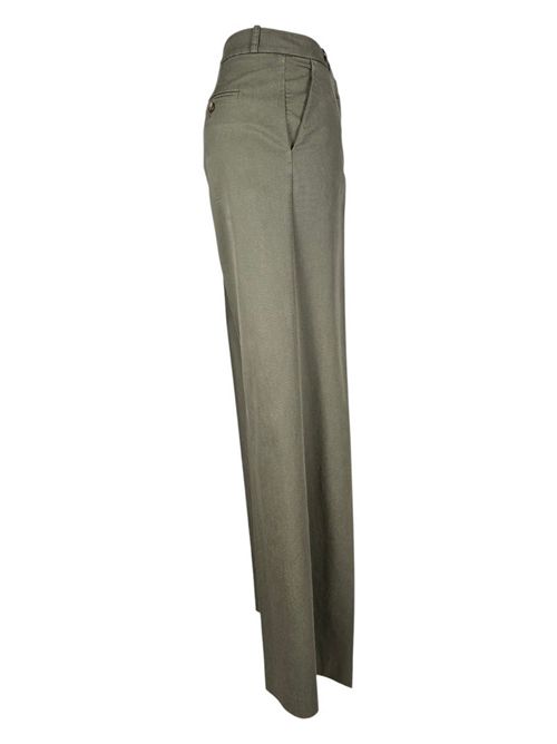 pantalone donna largo in cotone militare Kiltie | ANDREA-T4651430