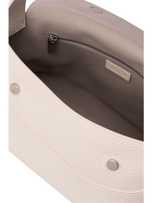 borsa donna nana media in pelle soft bianco Orciani | B02176-SOFTBIANCO