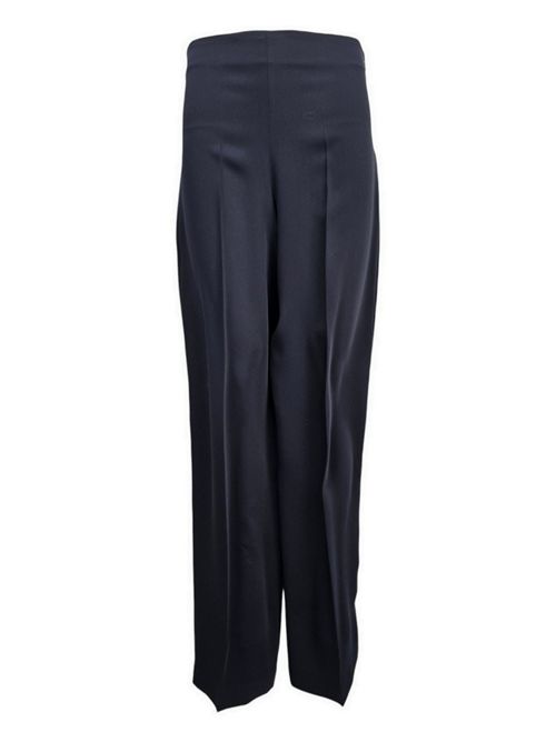 pantalone donna largo in cady blu P.A.R.O.S.H. | D232336-PANTY012