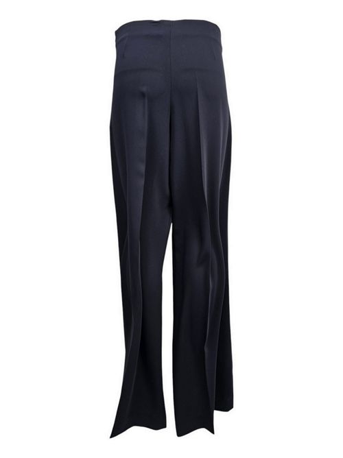 pantalone donna largo in cady blu P.A.R.O.S.H. | D232336-PANTY012