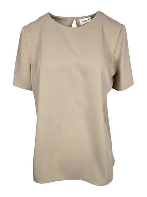 t-shirt donna mezza manica in cady beige P.A.R.O.S.H. | D312430-PANTY003