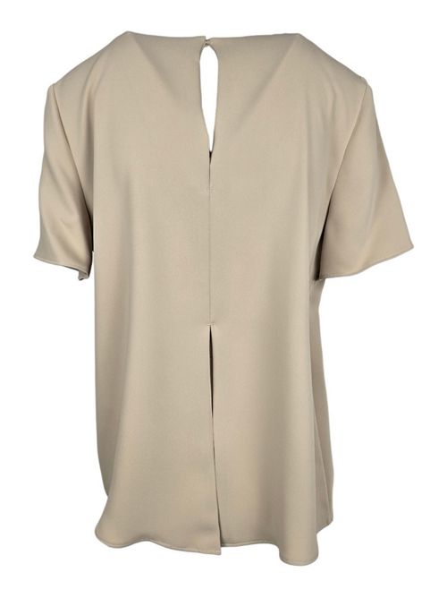 t-shirt donna mezza manica in cady beige P.A.R.O.S.H. | D312430-PANTY003