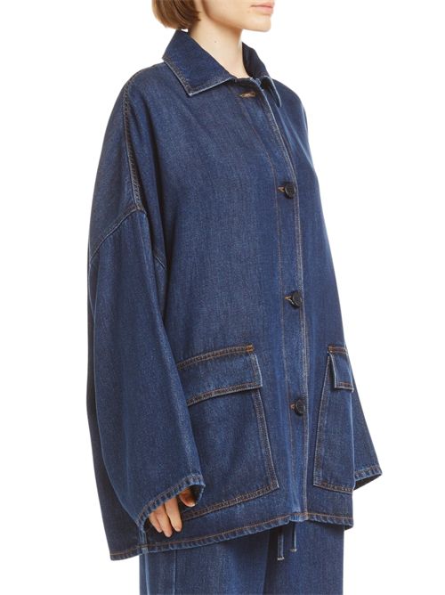 giacca donna over in denim P.A.R.O.S.H. | D420414-JOY1000