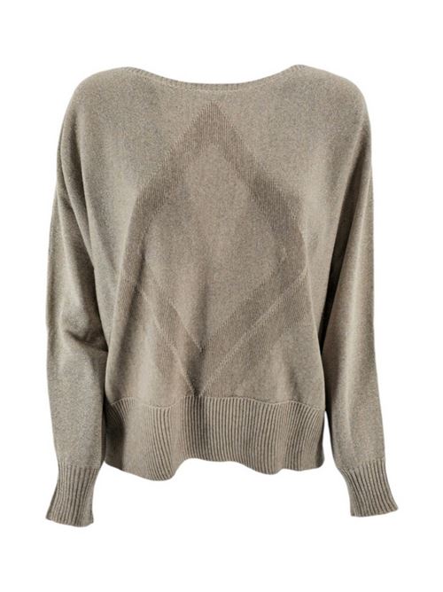 women's sweater lurex sand D.EXTERIOR | 593887