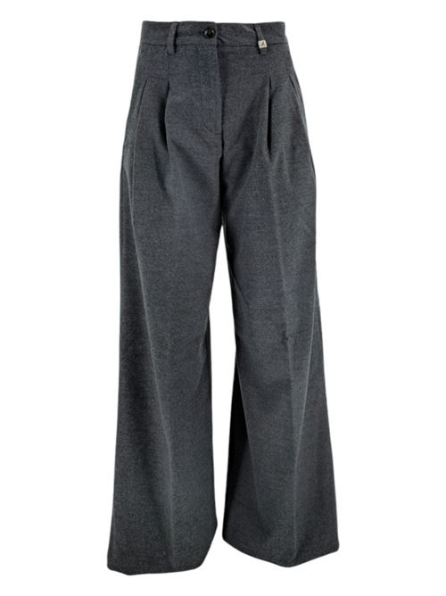 women's palazzo trousers grey Myths | 24WD2317134