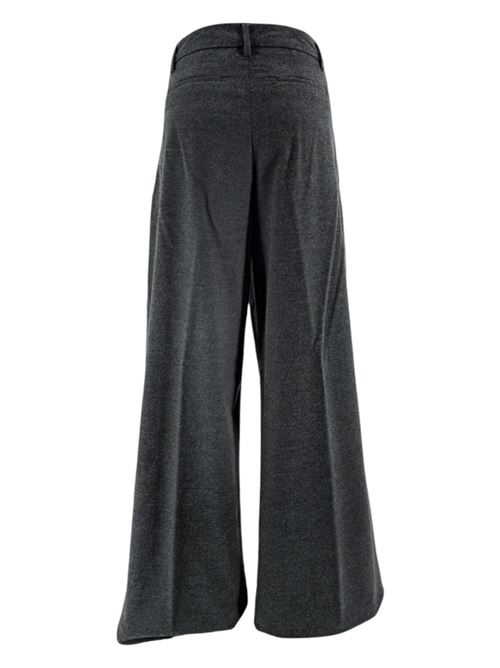 women's palazzo trousers grey Myths | 24WD2317134