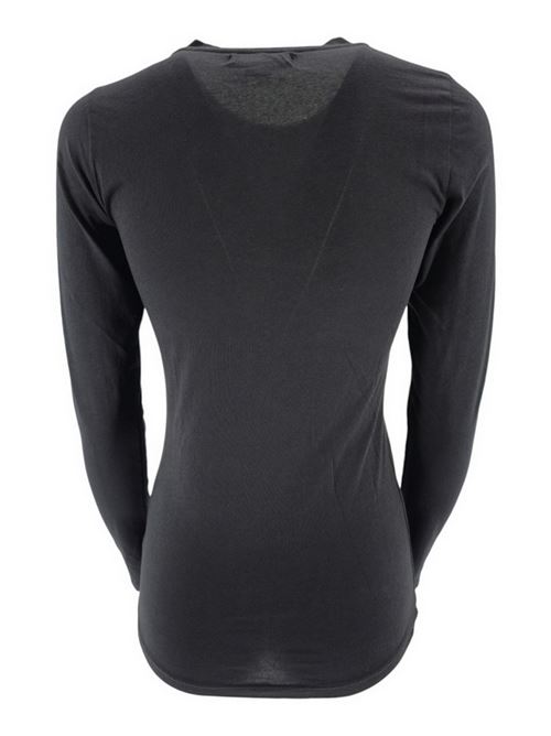 t-shirt donna manica lunga nero Velvet | ZOFINA05BLACK